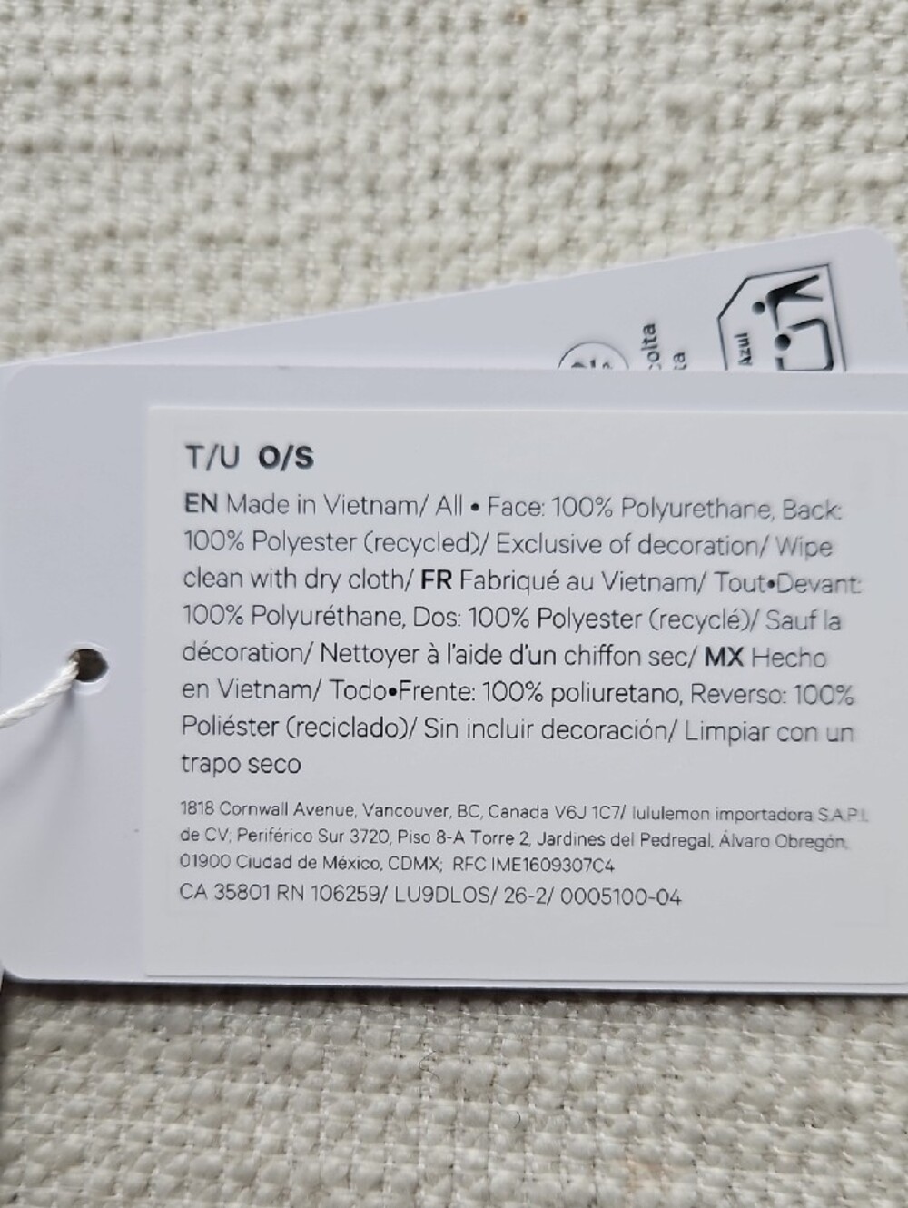 lululemon athletica Lavender Define Jacket Keychain Charm - Picture 7 of 13